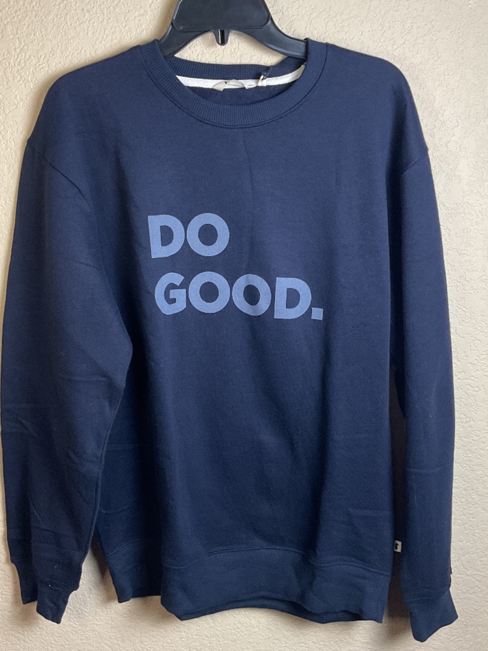 Cotopaxi Womens XL Blue Do Good Graphic Crewneck Sweatshirt NWT
